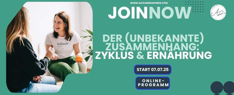 Der (unbekannte) Zusammenhang: Zyklus & Ernährung